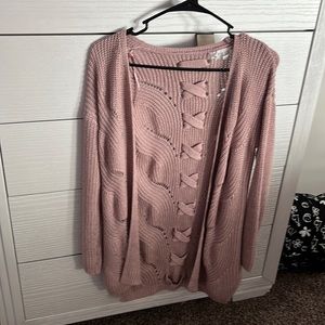 Pink Rose woman’s cardigan (small)
